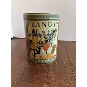 Vintage Mr. Peanut 1898 Tin‎ Planters